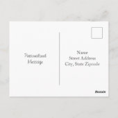 Hydrangea Briefkaart (Achterkant)