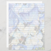 Hydrangea Briefpapier (Voorkant / Achterkant)