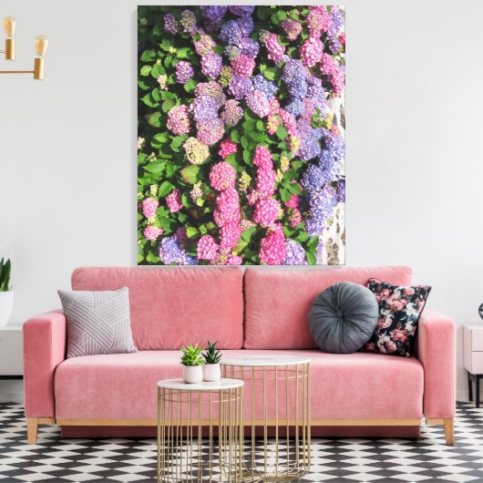 Hydrangea bush Toile tendue (Insitu(Salon))