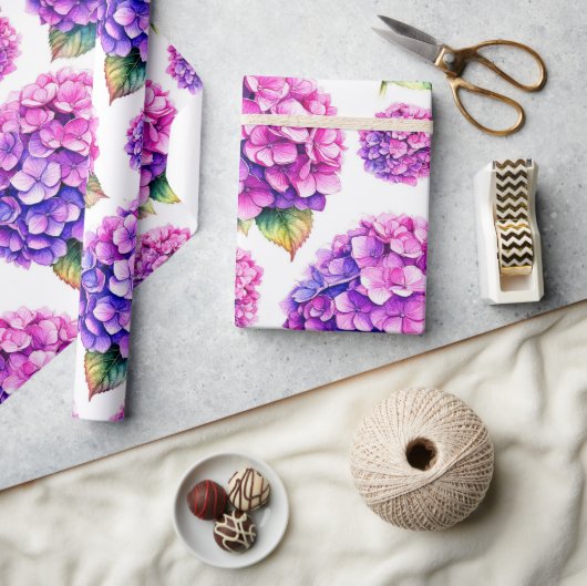 Hydrangea Cadeaupapier (Crafts)