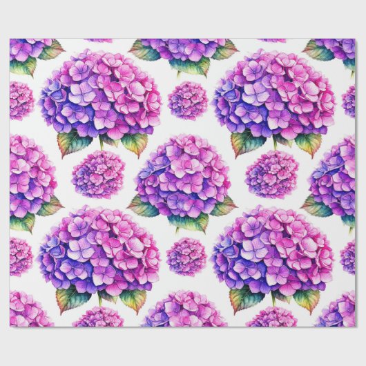 Hydrangea Cadeaupapier (Vlak)