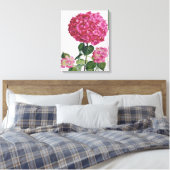 Hydrangea Canvas Afdruk (Insitu (Slaapkamer))