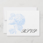Hydrangea CARTES DE MARIAGE FORMALES (Devant)