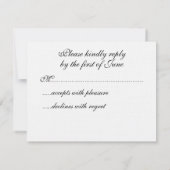 Hydrangea CARTES DE MARIAGE OFFICIELLES (Dos)