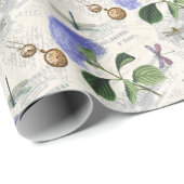 Hydrangea Collage Cadeaupapier (Rol Hoek)