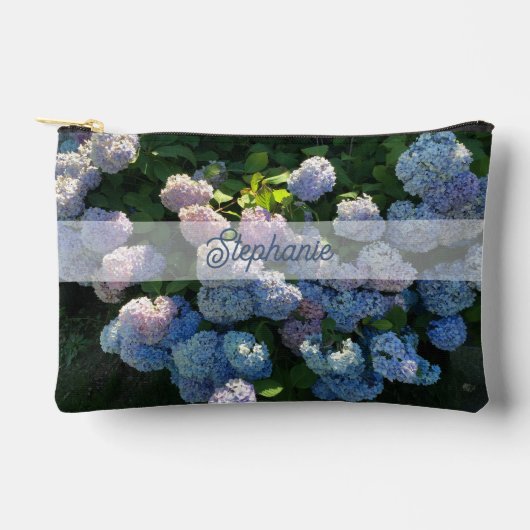 Hydrangea Cosmetische Ritszak Etui (Voorkant)