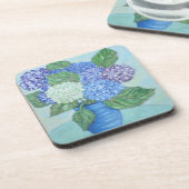 Hydrangea dans le Dessous de verre Vase (Côté gauche)