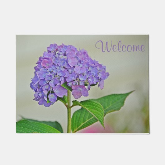 Hydrangea Doormat Deurmat (Voorkant)