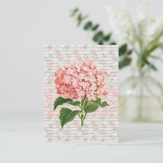 Hydrangea Dream Briefkaart (Staand voorkant)