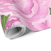 Hydrangea en pony-patroon cadeaupapier (Rol Hoek)