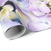 Hydrangea Floral Gift Wrap Cadeaupapier (Rol Hoek)