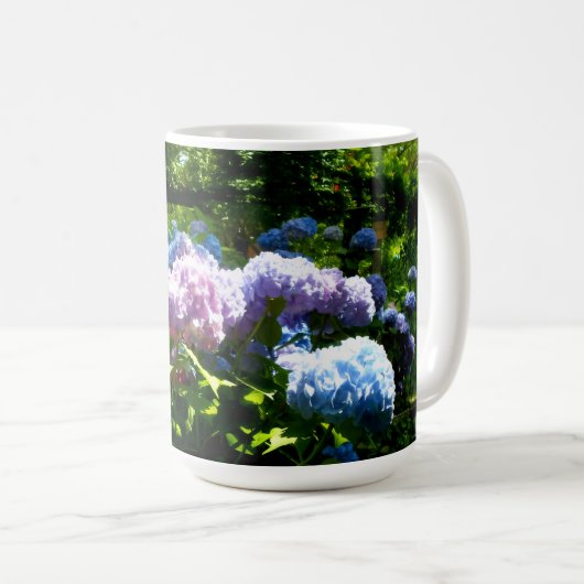 Hydrangea Flower Garden Mug (Devant droit)