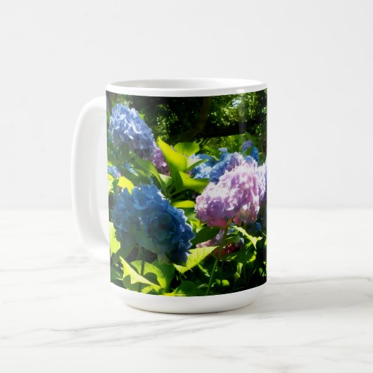 Hydrangea Flower Garden Mug (Devant gauche)