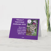 Hydrangea Flower Kaart (Achterkant)