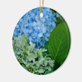 Hydrangea Flowers Keramisch Ornament (Links)