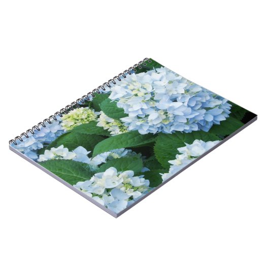 Hydrangea Flowers Notebook Notitieboek (Linkerzijde)