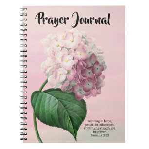 Hydrangea Flowers Prayer Journal Notitieboek