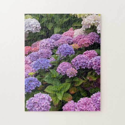 Hydrangea Foto Legpuzzel (Verticaal)