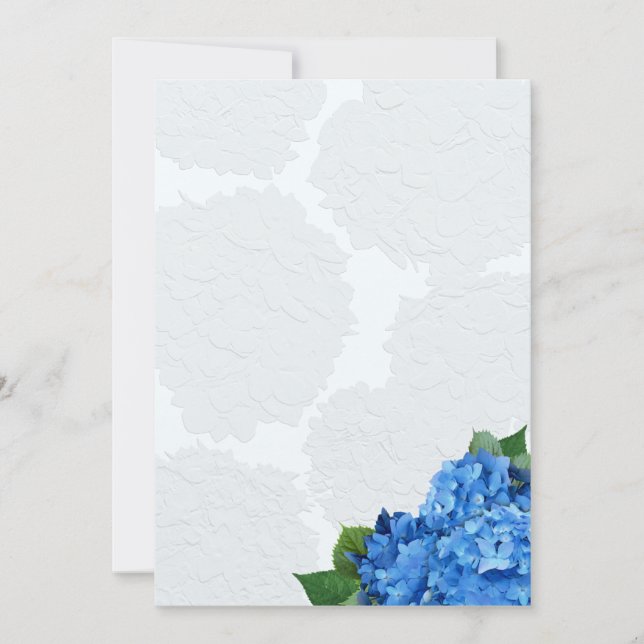 Hydrangea Garden Romance Blank Kraft (Voorkant)