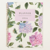 Hydrangea gepersonaliseerde planner (Voorkant)