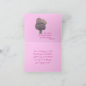 Hydrangea Get Well Wishes- voor elke gelegenheid Kaart (Binnen)