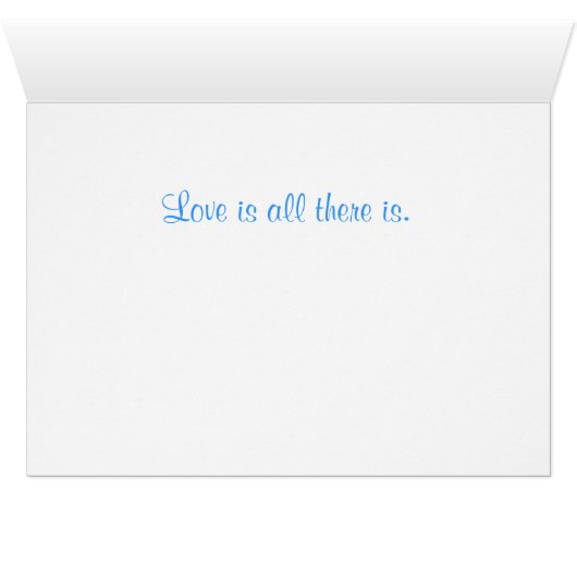 Hydrangea Heart tekst (Binenzijde Horizontaal (Onderkant))