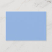 Hydrangea Het is een Boy Diaper Raffle Baby shower Informatiekaartje (Achterkant)