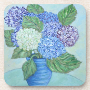 Hydrangea in Vase Onderzetter