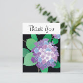 Hydrangea Japans flessenart Briefkaart (Staand voorkant)