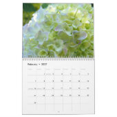HYDRANGEA JARDINS Calendrier Blue Hydrangeas (Feb 2027)