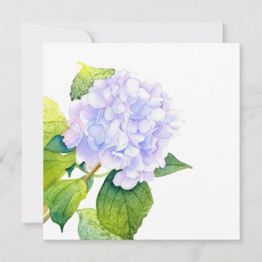 Hydrangea Kaart (Voorkant)