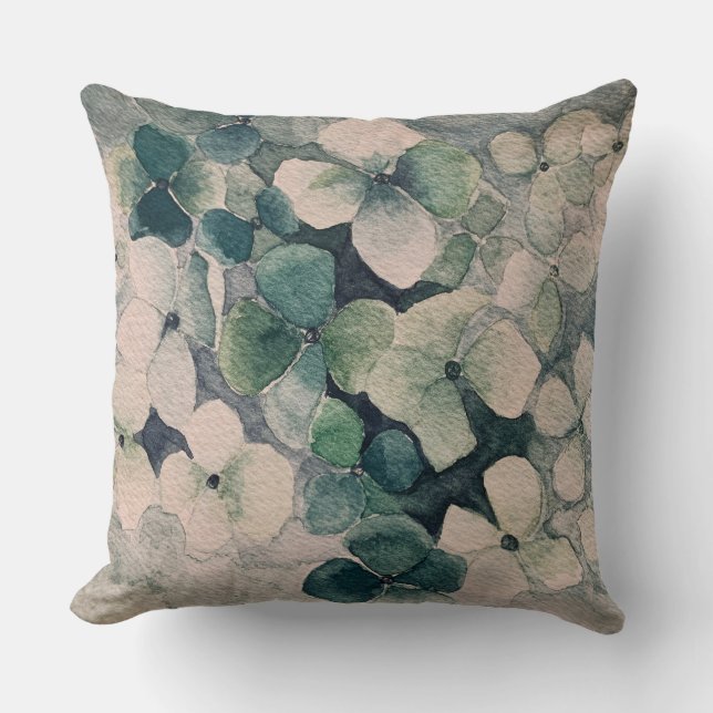 Hydrangea Kussen (Voorkant)