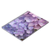 Hydrangea-laptop met rechts/links gebruik notitieboek (Linkerzijde)