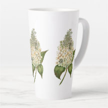 Hydrangea Latte Mug