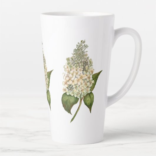 Hydrangea Latte Mug (Droite)
