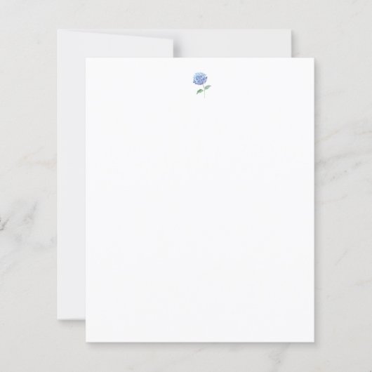 Hydrangea Letterhead (Voorkant)