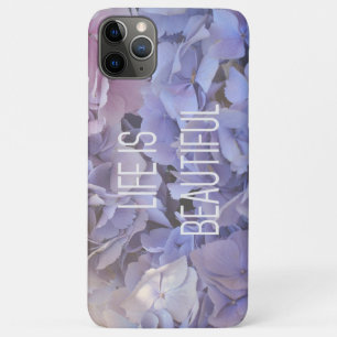 Hydrangea Life Is Beautiful Paarse Hoes voor telef