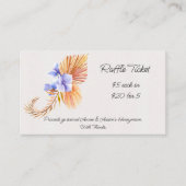 Hydrangea loterijbriefje informatiekaartje (Voorkant)