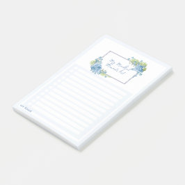 Hydrangea Love 'Mijn Mindful Moments Lijsten' Post-it® Notes