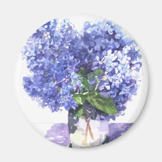 Hydrangea Magnet Magneet (Voorkant)
