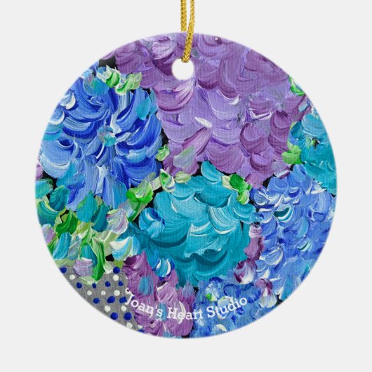 Hydrangea Mania Ornament (Voorkant)