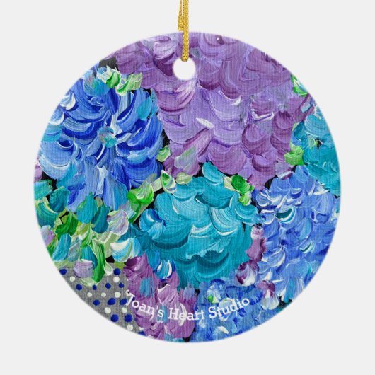 Hydrangea Mania Ornament (Achterkant)