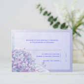 Hydrangea Mariage Floral Violet RSVP (Debout devant)