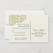 Hydrangea & Mason Jar Wedding RSVP (Dos)