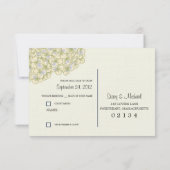 Hydrangea & Mason Jar Wedding RSVP (Dos)