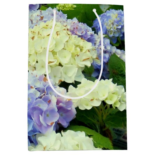Hydrangea Mix-GIFT BAG M Medium Cadeauzakje (Voorkant)