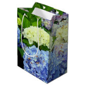 Hydrangea Mix-GIFT BAG M Medium Cadeauzakje (Achterkant Gekanteld)