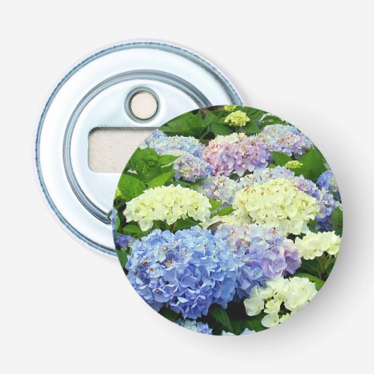 Hydrangea Mix-Round Fles Opener (Voorkant)