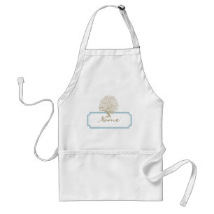 Hydrangea Name Tag Standaard Schort