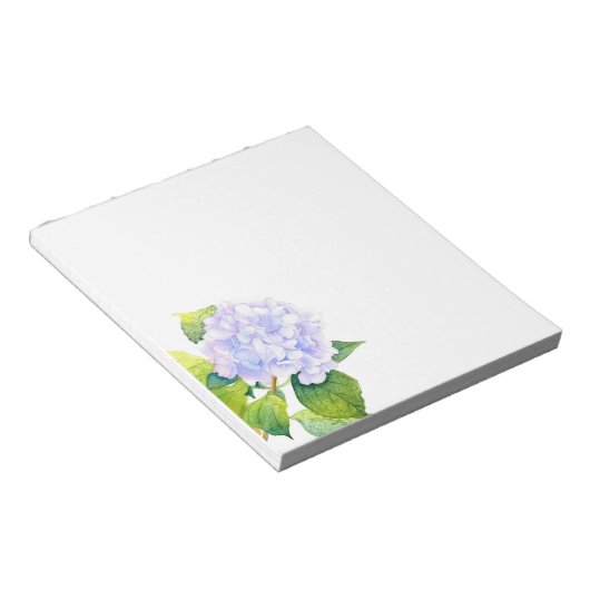 Hydrangea Notitieblok (Schuin)
